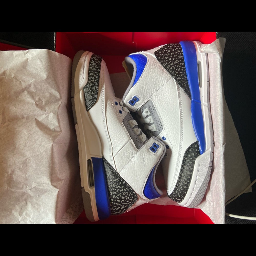 Jordan 3 racer blue